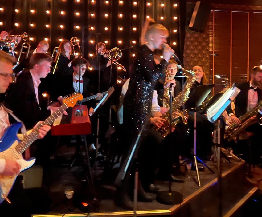 Lørdag 29. mars. Birkelunden Big Band