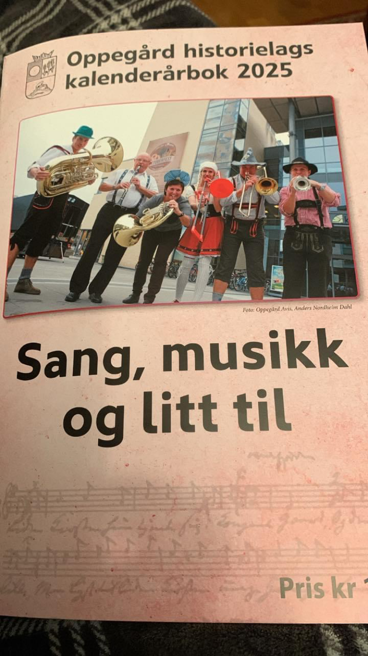 Kalender for 2025 - Sang, musikk og litt til