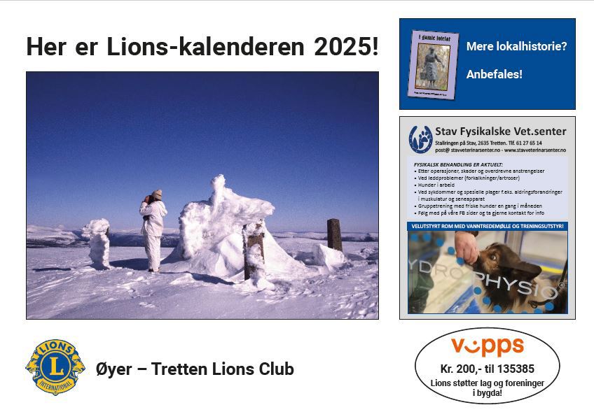 Lionskalenderen for 2025