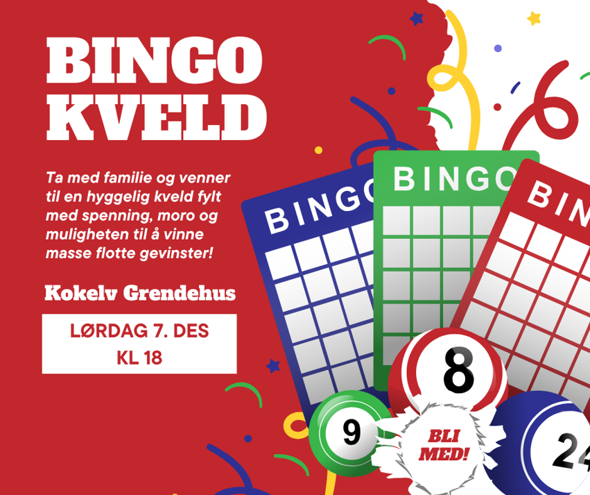 Bingokveld for store og små
