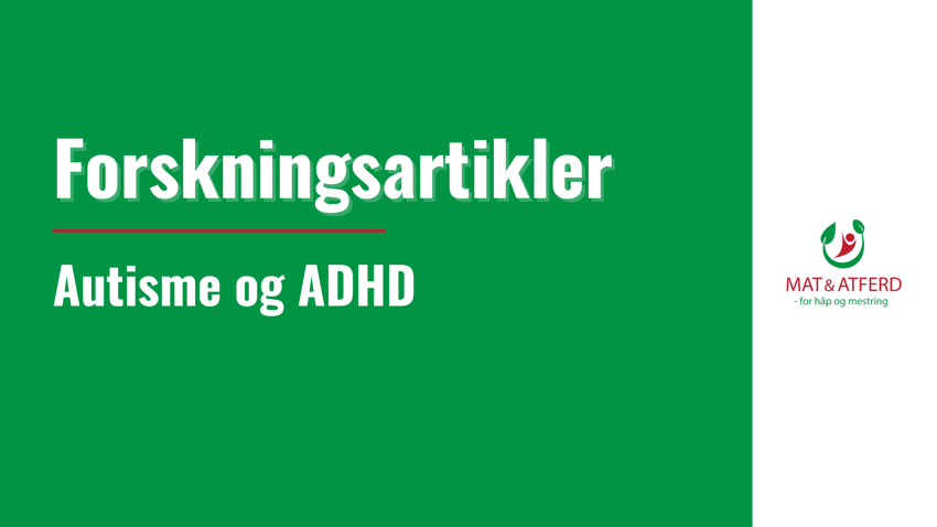 Kunnskapsoppsummering for autisme