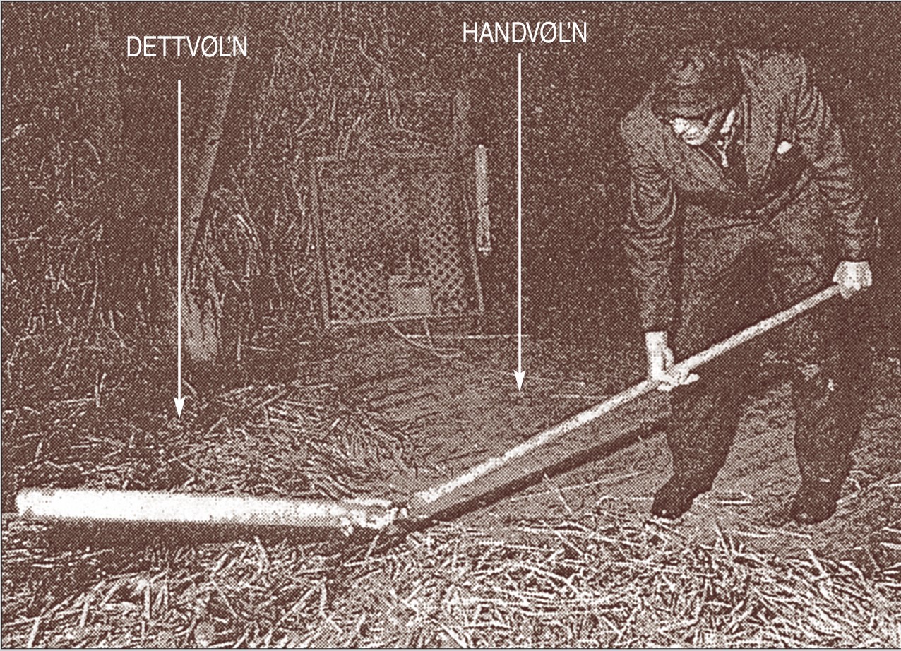 Sluggutrysking og tørking av korn