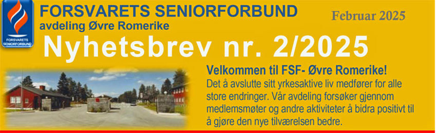 Nyhetsbrev 2/25