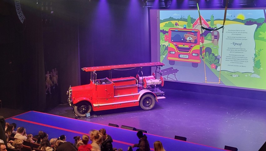 BRANNBILEN I STEINKJER KULTURHUS 08.02.2025