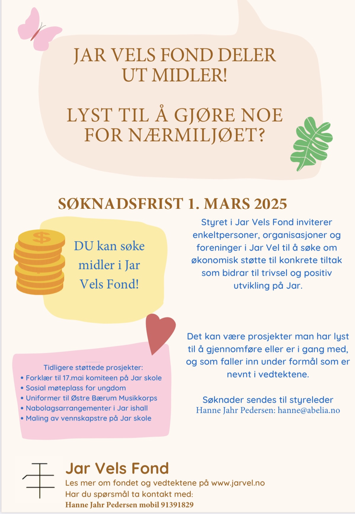 Jar vel fond 2025