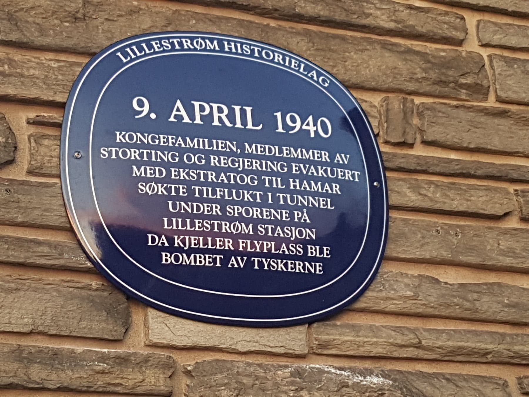 Artikkelbilde til artikkelen Lillestrøm stasjon 9. april 1940