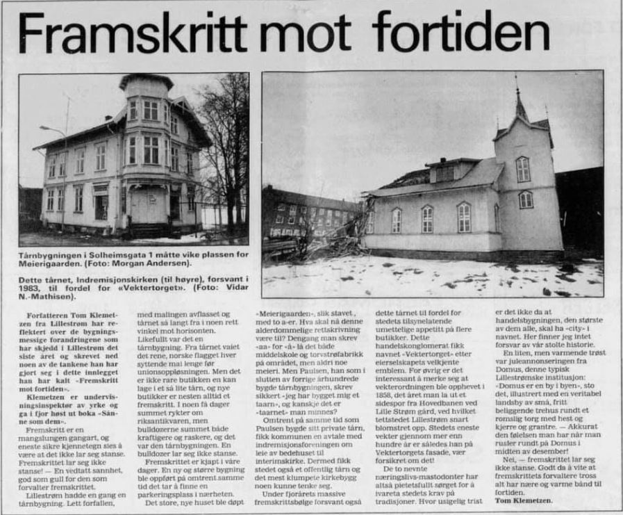 Framskritt mot fortiden