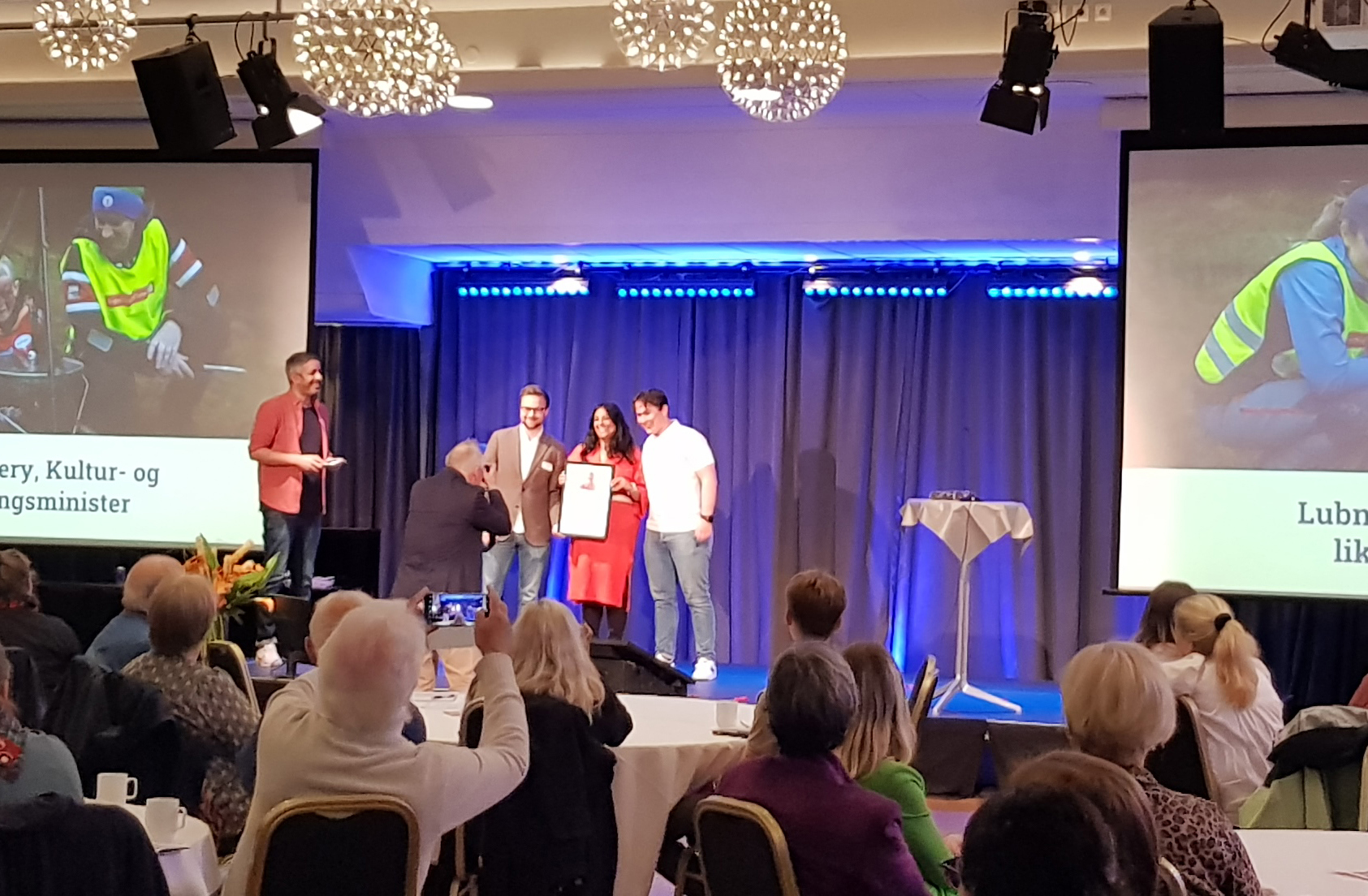 Njørd deltok på årets frivillighetskonferanse